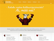 Tablet Screenshot of kukako.fi